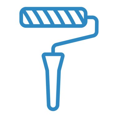 Boyacı Roller modern ikon vektör çizimi 