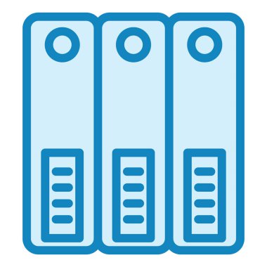 Dosyalar. Web simgesi vektör illüstrasyonu 