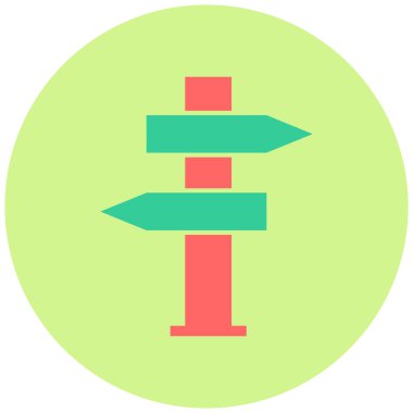 Yön oku. Basit tasarım