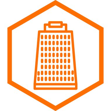 Mutfak. Web simgesi basit illüstrasyon