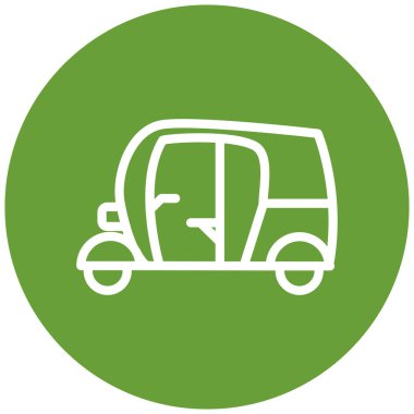 - Araba. Web simgesi basit illüstrasyon