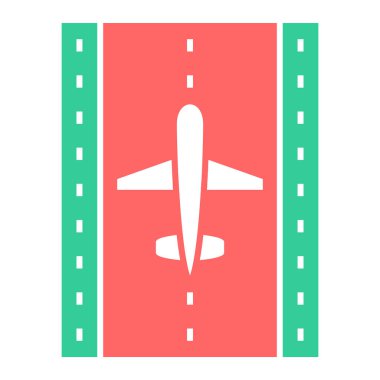 Uçak. Web simgesi basit illüstrasyon