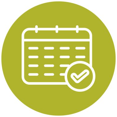 Basit simgenin vektör illüstrasyonu