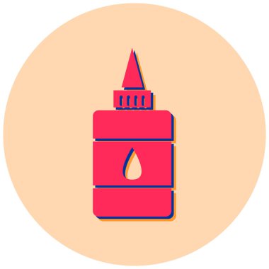 Boya. Web simgesi basit illüstrasyon