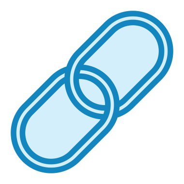 Bağlantı. Web simgesi basit illüstrasyon