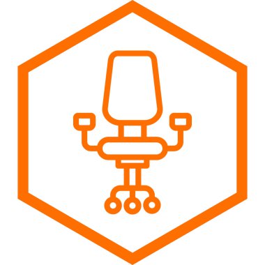 sandalye simgesi çizimi