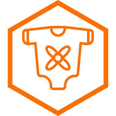 Bir askı simgesinin vektör illüstrasyonu