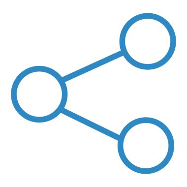 Paylaş. Web simgesi basit tasarım