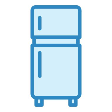 buzdolabı vektör renk simgesi