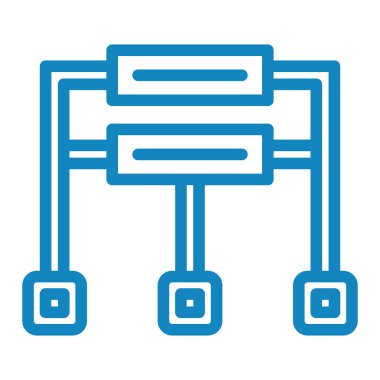 seo modern simgesinin vektör illüstrasyonu