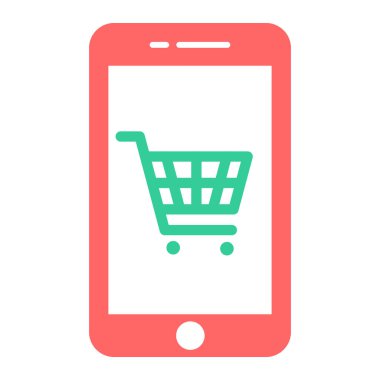 cep telefonu vektör simgesi