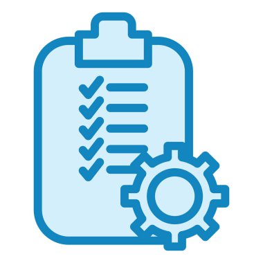 Proje modern simge vektör illüstrasyonu