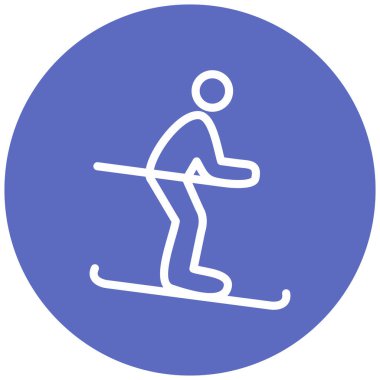 Kayak. Web simgesi basit illüstrasyon