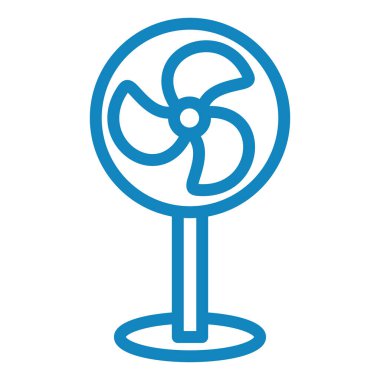 fan simgesi vektör illüstrasyonu