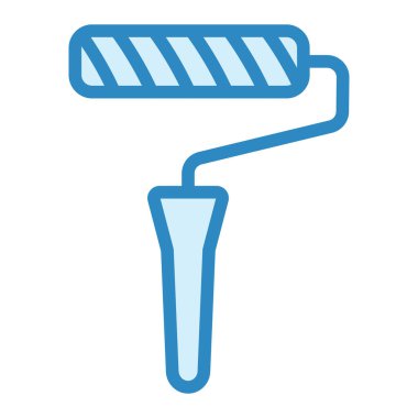 boya silindiri vektör illüstrasyonu