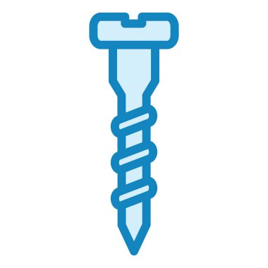 Vidalar. Web simgesi basit illüstrasyon