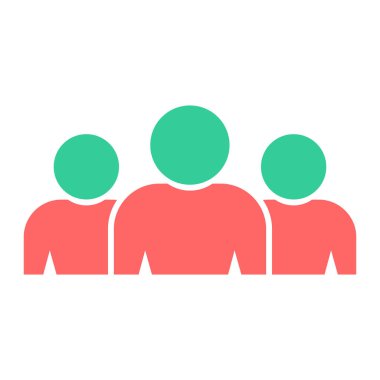 insanlar simge vektör illüstrasyonu