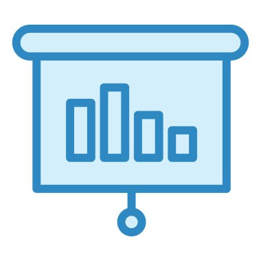 grafik düz simgesi, basit vektör illüstrasyonu