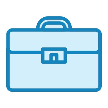 evrak çantası ikonu vektör illüstrasyonu