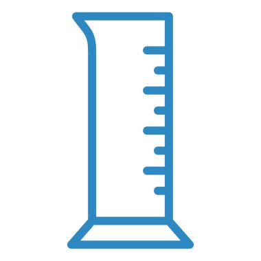 test tüp vektör simgesi