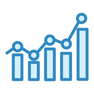 iş grafiği vektör illüstrasyonu