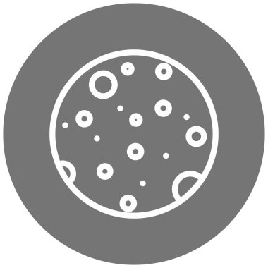 pizza. Web simgesi basit illüstrasyon