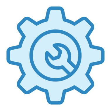 Ayarlar. Web simgesi basit tasarım