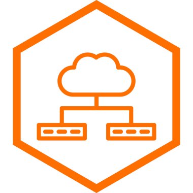 Bulut hesaplama. Web simgesi