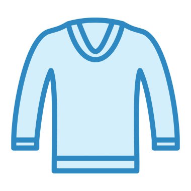 Jumper modern simge vektör çizimi 