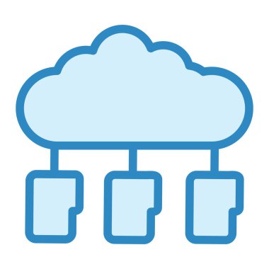 Bulut hesaplama. Web simgesi