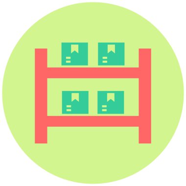 Çeşit çeşit. Web simgesi basit illüstrasyon