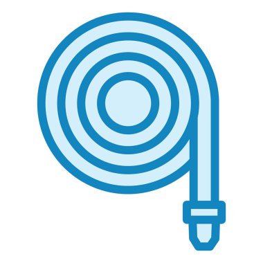 Su Hortumu modern ikon vektör çizimi  