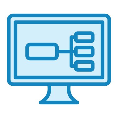 Ux Tasarım simgesi vektör illüstrasyonu