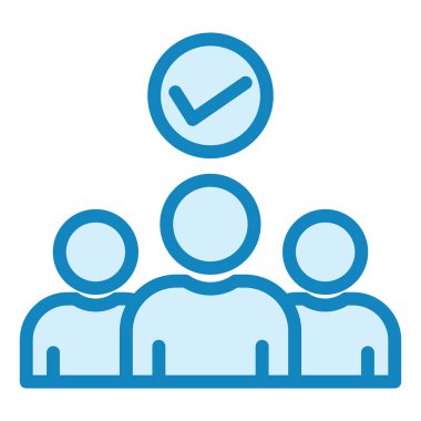 Ortak. Web simgesi vektör illüstrasyonu 