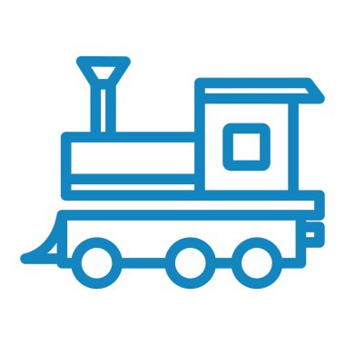 tren vektör simgesi modern basit illüstrasyon