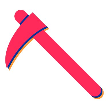 Balta. Web simgesi basit illüstrasyon