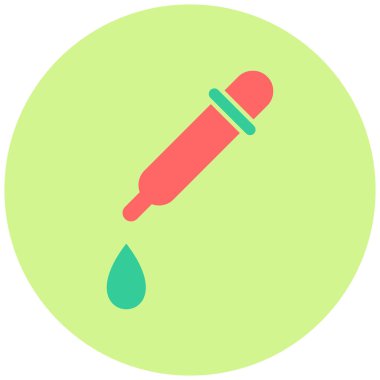 Damlatıcı vektör simgesi modern basit illüstrasyon