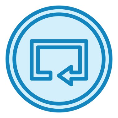 ok simgesi vektör illüstrasyonu