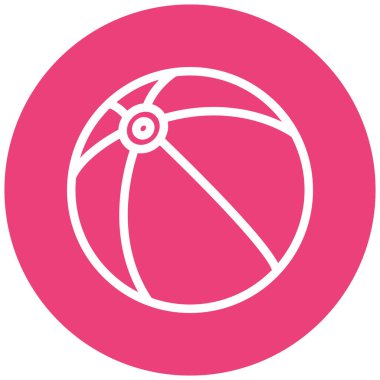 Top. Web simgesi basit illüstrasyon