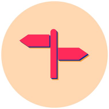 Projeniz için yön ok simgesi