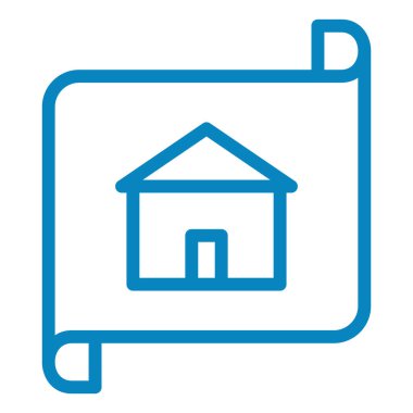 ev simgesi vektör illüstrasyonu