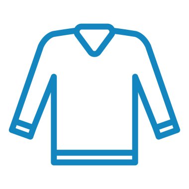 Gömlek. Web simgesi basit illüstrasyon