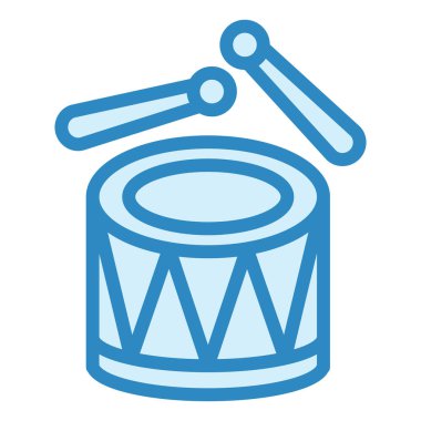 davul simgesi vektör illüstrasyonu