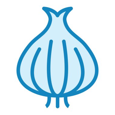 Soğan. Web simgesi basit illüstrasyon 