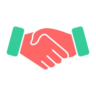 El sıkışma simgesi vektör illüstrasyonu