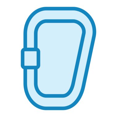 Karabinalı. Web simgesi basit illüstrasyon 