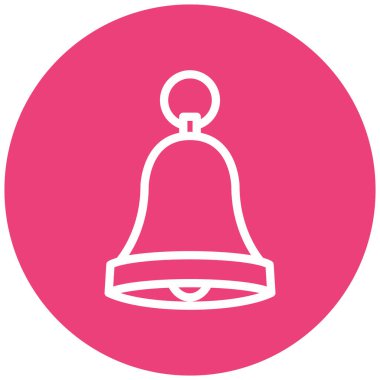 Benzersiz çan vektör simgesi