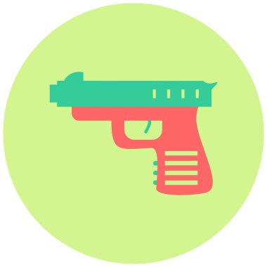 Silah simgesinin vektör illüstrasyonu