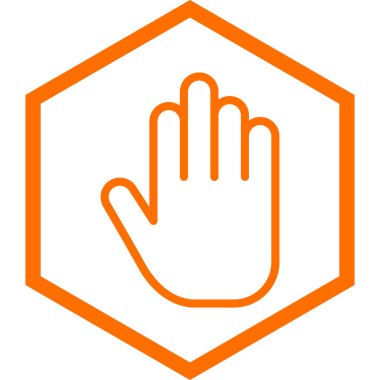 el simgesi, vektör illüstrasyonu