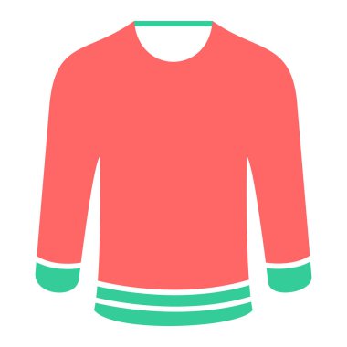 Gömlek. Web simgesi basit illüstrasyon